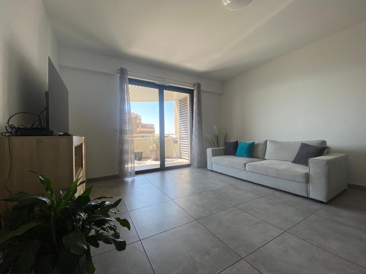 Appartement T2 De Standing Avec Parking A 250 Metres De La Plage, Route Des Sanguinaires, Ajaccio Аяччо Экстерьер фото